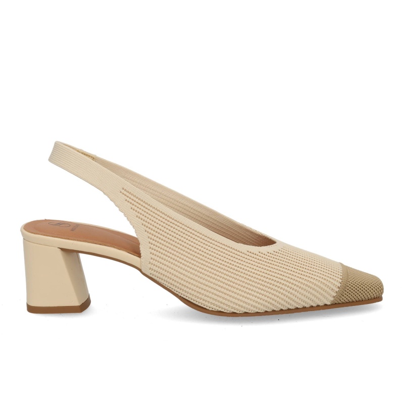 Miss Elastic 75021 crema avena Wit