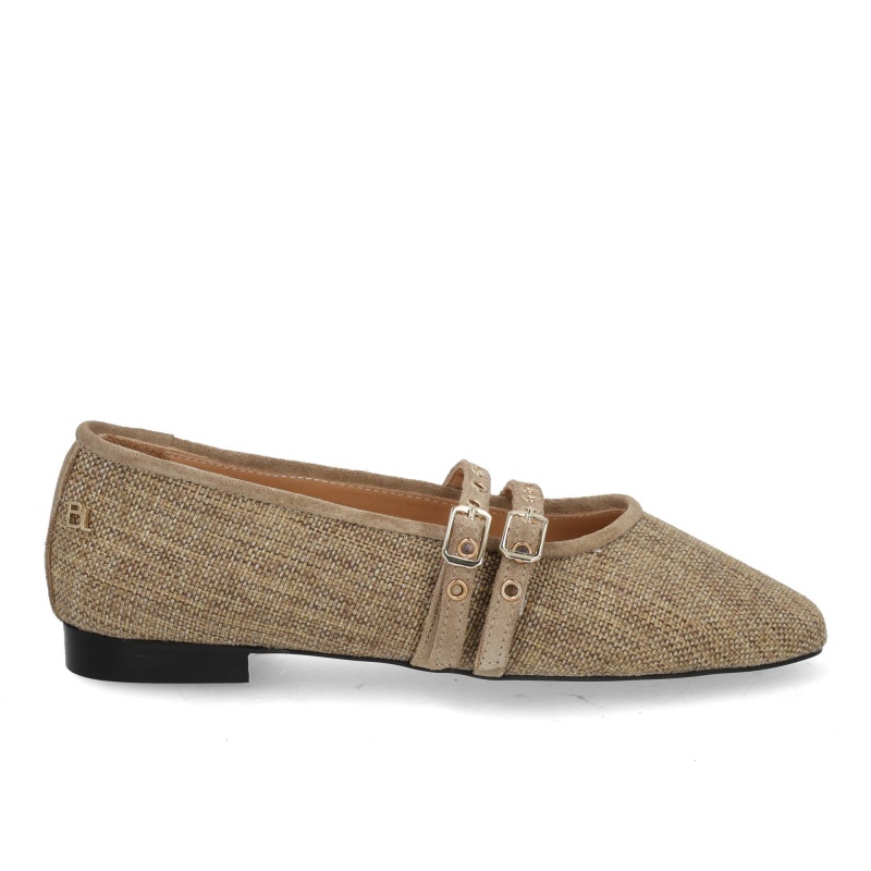 Babouche G-Only-84 taupe kum taupe
