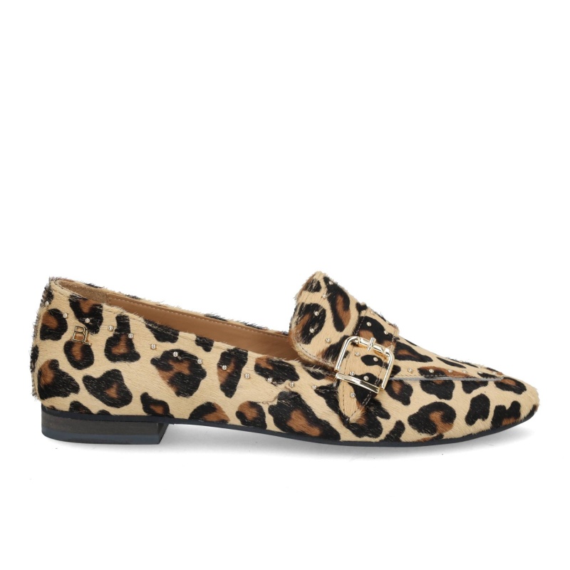 Babouche G-Luna-8 leopardo multi bruin