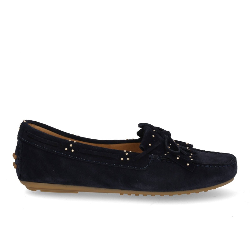Babouche G-Minke-2 navy donkerblauw