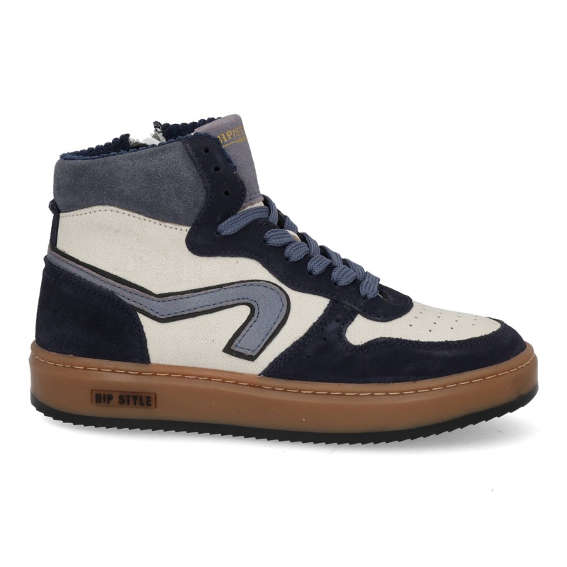HIP H1803 donkerblauw multi blauw