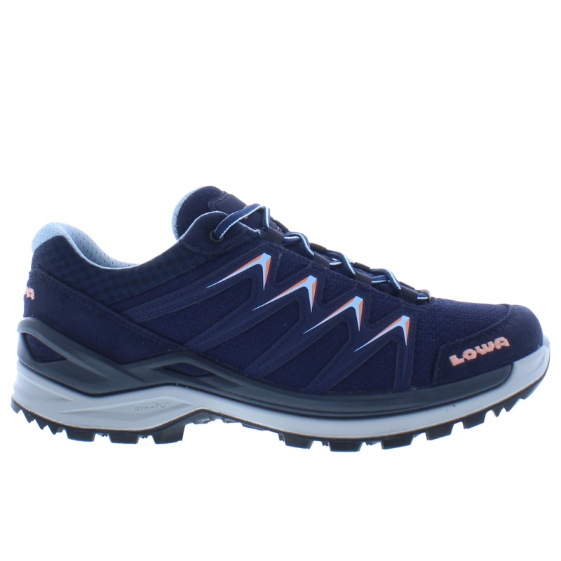 Lowa Innox pro GTX lo 320709 6959 navy salmon donkerblauw