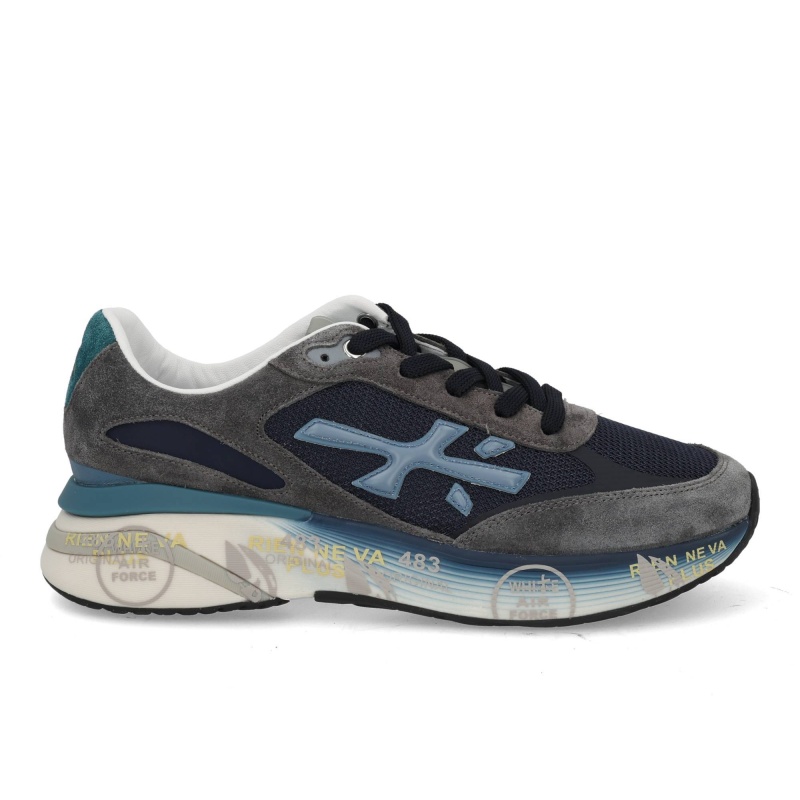 Premiata Moerun 7772 Multi grijs