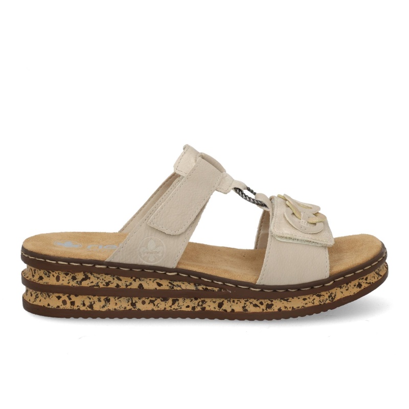 Rieker 62936 60 cliff muschel Beige