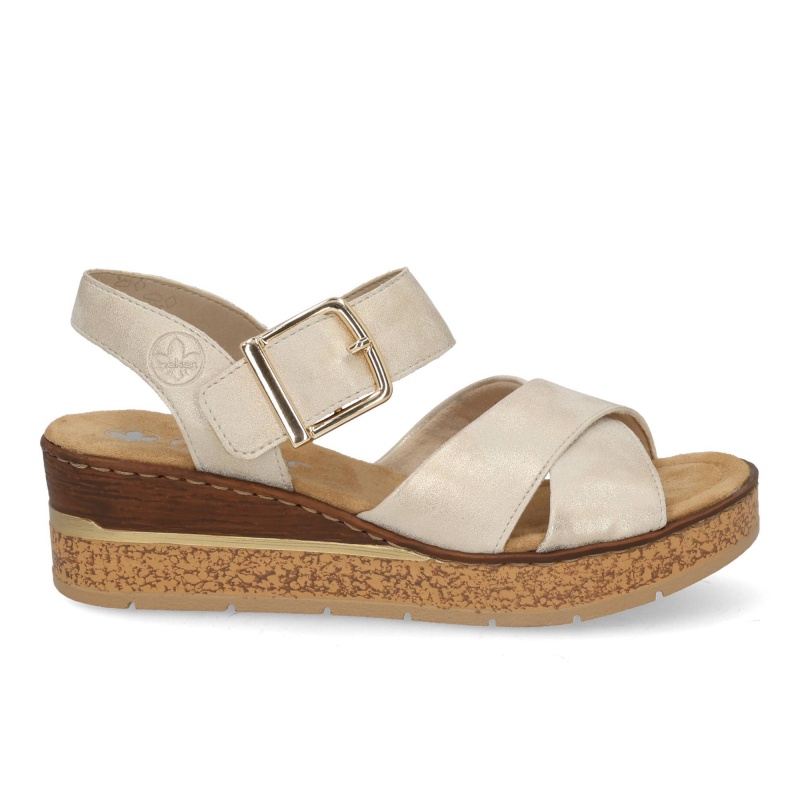 Rieker 63795 60 muschel Beige