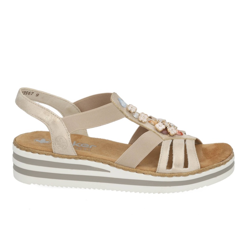 Rieker V0245 60 muschel Beige