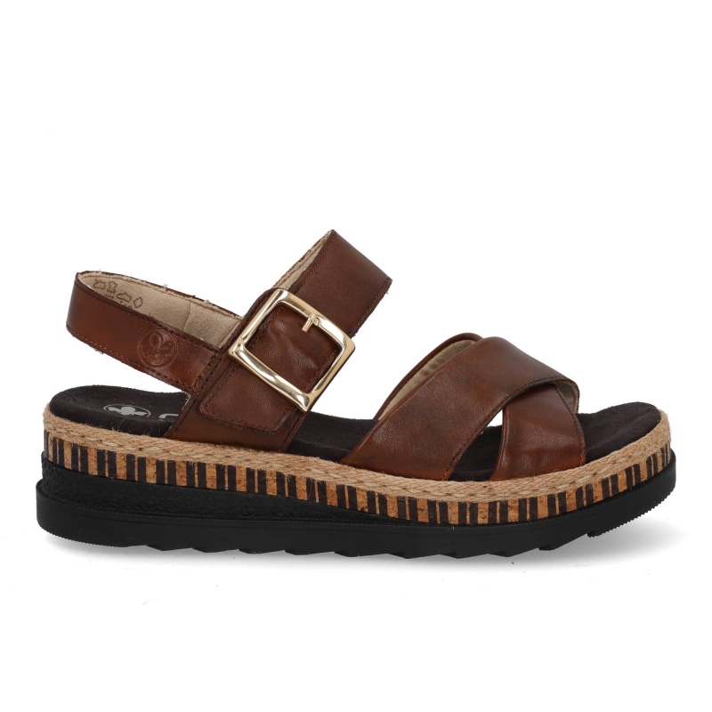 Rieker V7951 24 reh Cognac