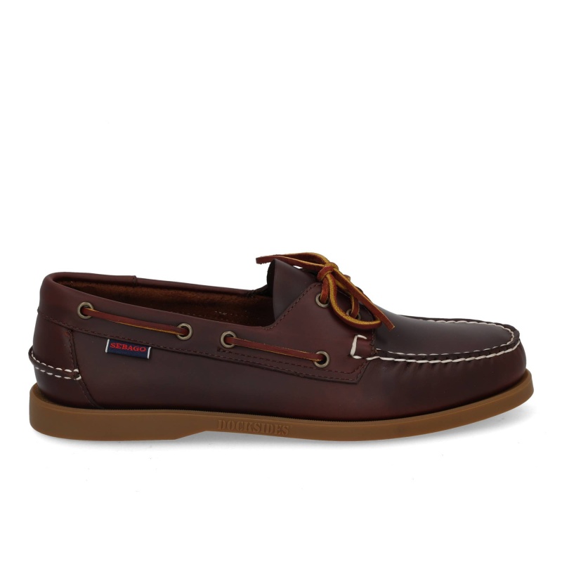 Sebago Docksides Portland 020 brown Cognac