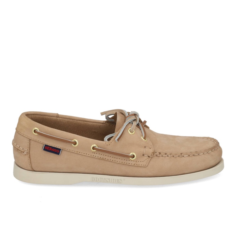 Sebago Docksides Portland 906 camel Beige