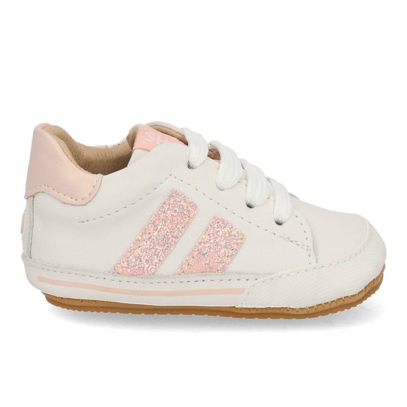 ShoesMe BP26S021-G white pink glitt Wit