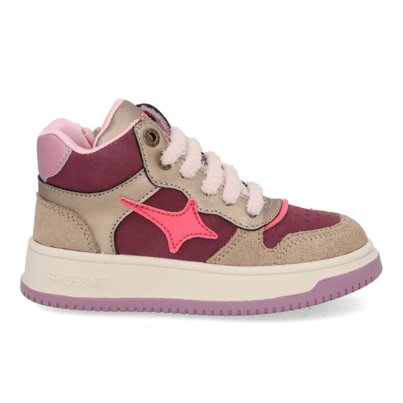 ShoesMe NO25W006-F bordeaux champag multi rood