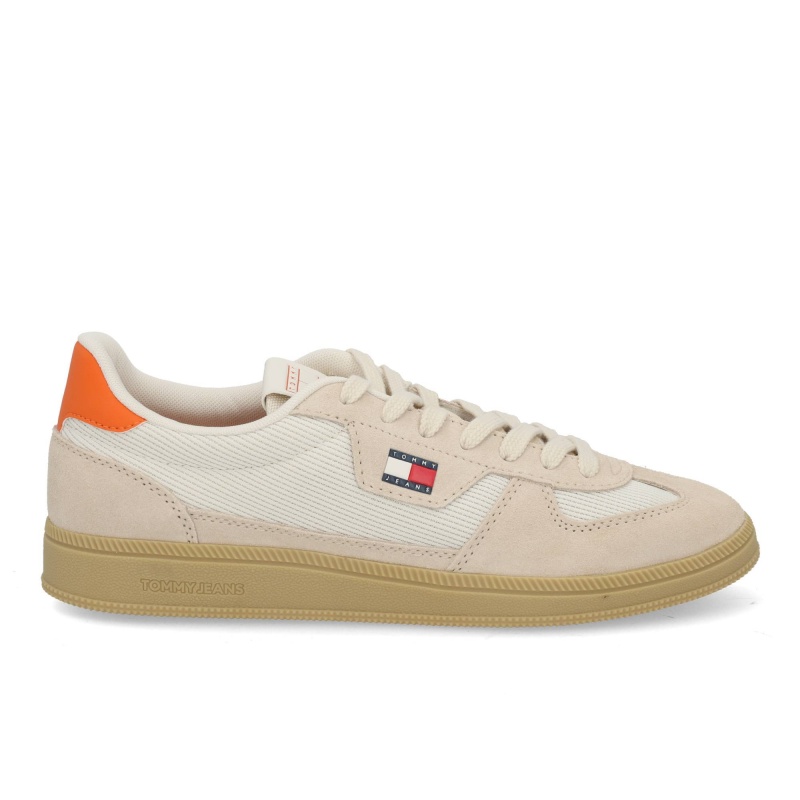 Tommy Hilfiger Cupsole ACG newsprint Beige