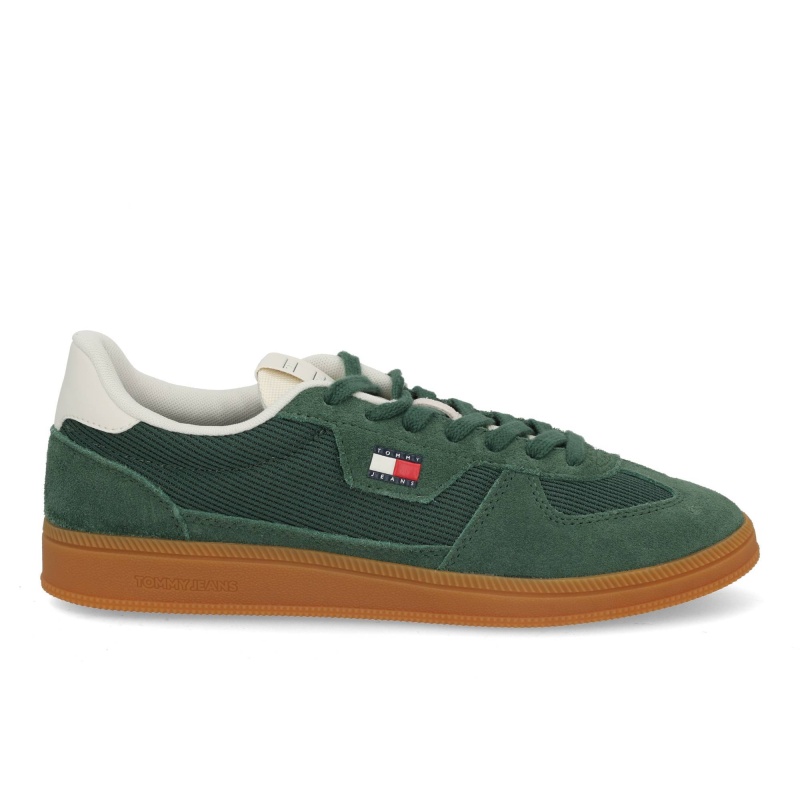 Tommy Hilfiger Greenwich MBL shadow pine Groen