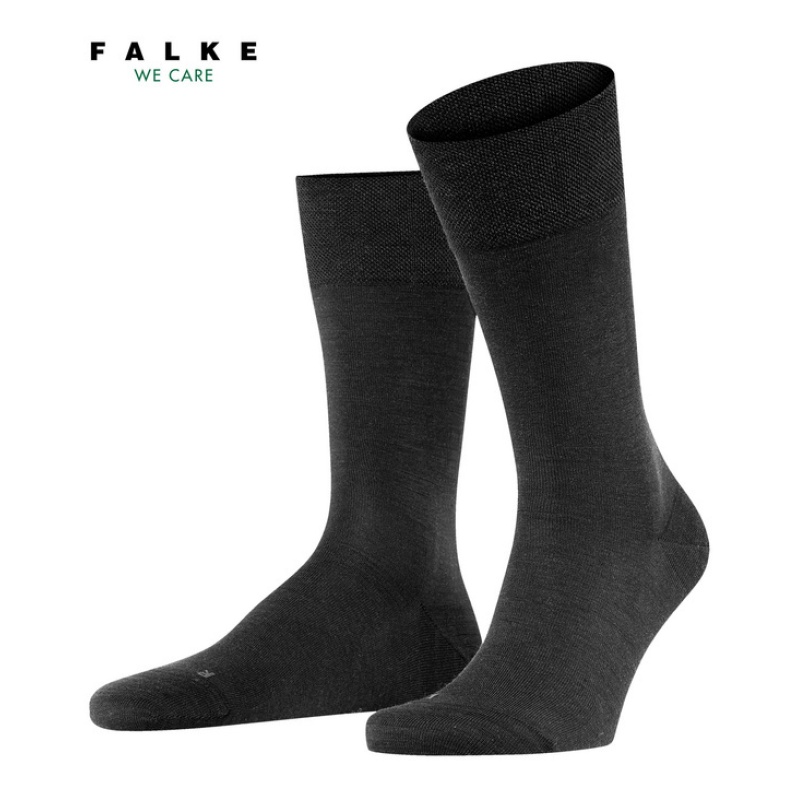 Falke Sensitive Berlin 14448 3000 black Zwart