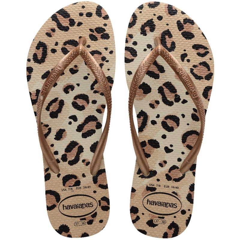 Havaianas Slim animals beige Beige