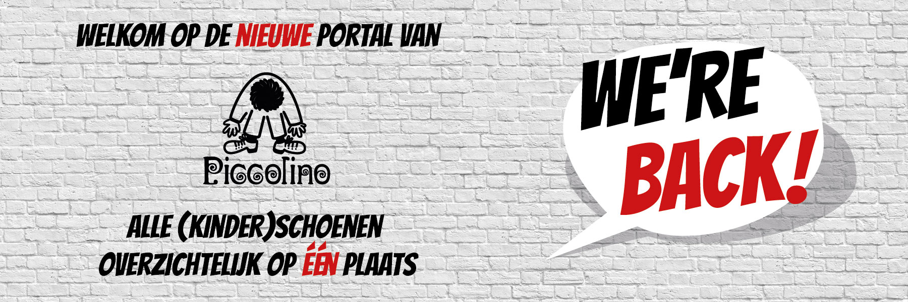 terug van (even) weggeweest! Kinderschoenen om te zoenen